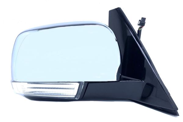 MONTERO PAJERO ELEKTRİKLİ KATLANIR AYNA 07/16 YAN+ALT SİNYALLİ KROM KAPAK SAĞ