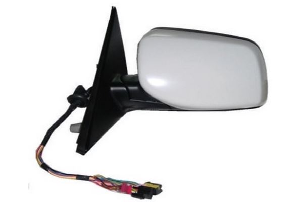 E60 ELEKTRİKLİ AYNA 03/09 ASTARLI KÖR NOKTALI MAVİ CAM SOL