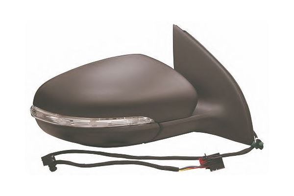 GOLF6 ELEKTRİKLİ KATLANIR AYNA 08/12 ASTARLI YAN+ALT SİNYALLİ SAĞ