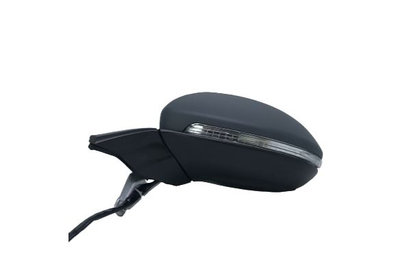 GOLF7 ELEKTİRİKLİ KATLANIR AYNA 13-> ASTARLI YAN+ALT SİNYALLİ KORNOKTALI SOL9PIN